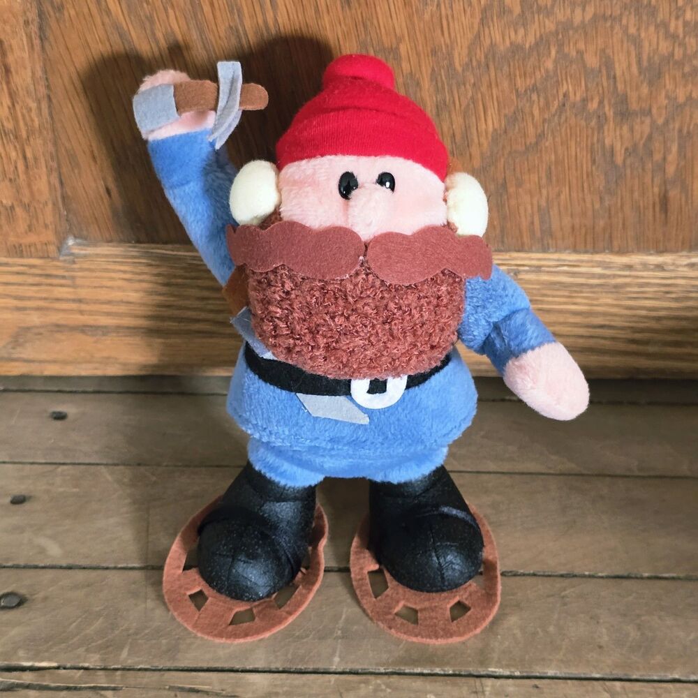 Stuffins Rudolph Island Of Misfit Toys Yukon Cornelius 8” 1999 Plush CVS